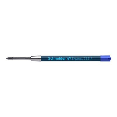 4004675073532-Schneider Express 735  - Recharge pour stylo à bille - bleu - pointe fine-Avant-0