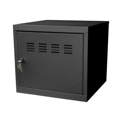 3219090958529-Casier cube / Vestiaire - 36 x 40 x 40 cm - noir-Angle droit-0