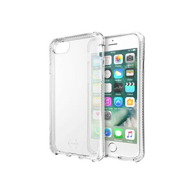 4894465640019-ITSKINS Spectrum - Coque de protection pour iPhone SE (2020)/8/7/6S/6 - transparent-Arrière-0