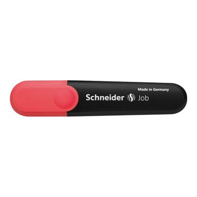 4004675115027-Schneider Job - Pack de 10 surligneurs - rouge-Angle gauche-0