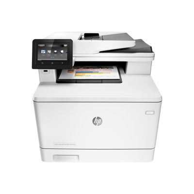888793383414-HP Color LaserJet Pro MFP M477fdn - imprimante multifonction - couleur - laser-Avant-2