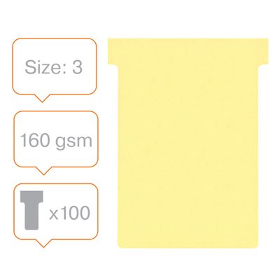 3147330068793-Nobo - 100 Fiches en T - Taille 3 - jaune-P_2203004_2-1