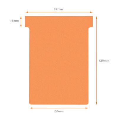 3147330068830-Nobo - 100 Fiches en T - Taille 3 - orange-P_2203009_3-2