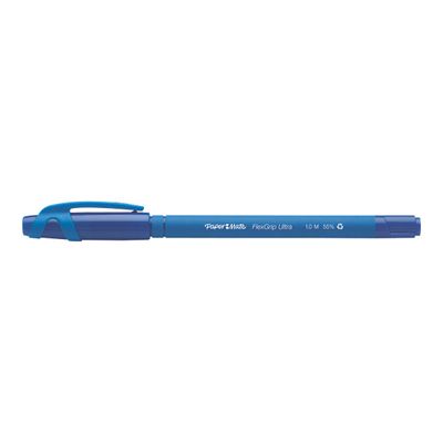 8008285096116-Paper Mate FlexGrip ultra - Stylo à bille - bleu - 1 mm - rétractable-Angle gauche-2