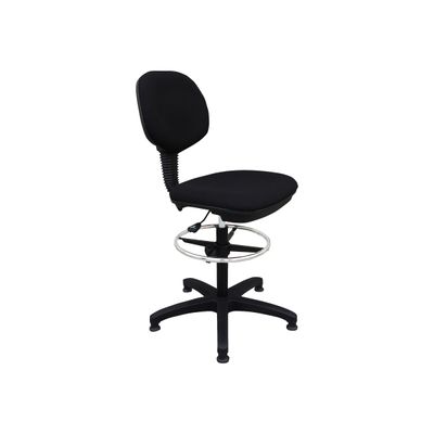 3760185021739-Tabouret assis-debout BUDGET - noir-Angle gauche-0