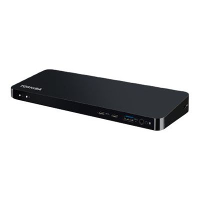 4051528349184-Toshiba Thunderbolt 3 Dock - station d'accueil 13 ports - VGA, HDMI, LAN, DP, Mini DP, USB 3-Angle droit-0