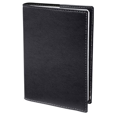 3371010125920-Agenda Club Eurequart - 1 semaine sur 2 pages - 24 x 30 cm - noir - Quo Vadis--0