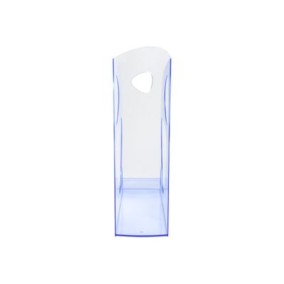 9002493019942-Exacompta Ecomag Linicolor - Porte-revues bleu glacé translucide-Avant-0