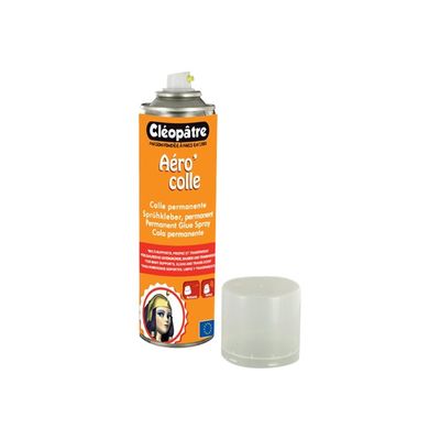 3134729102503-Cléopâtre Aéro'colle - Bombe de colle aérosol - 250 ml - Permanent-Avant-1