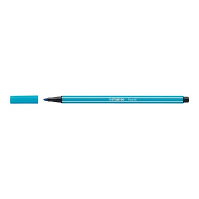 4006381483872-STABILO Pen 68 - 24 Feutres pointe moyenne - couleurs assorties-Avant-4