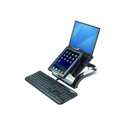 0400794215480-Fellowes Smart Suites - Station de travail - support multi-écrans-Angle droit-0