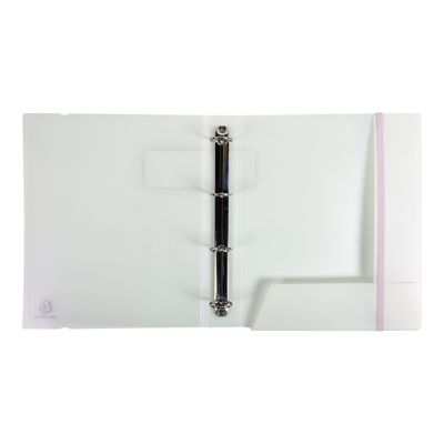 3130630516637-Exacompta Campus Light - Classeur souple à anneaux - Dos 30 mm - A4 - pour 200 feuilles - disponible dans-Avant-3