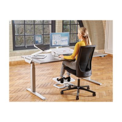 043859751471-Fellowes Hana - Support pour ordinateur portable - blanc-Angle gauche-10