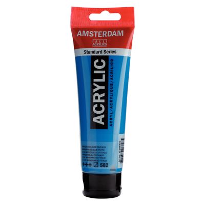 8712079268275-Amsterdam Standard Series Acrylique Couleurs Tube 120 ml Bleu Manganèse Phthalo 582-P_300030272_1-0