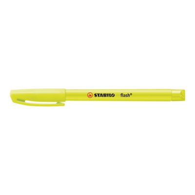 4006381131223-STABILO flash - Surligneur - jaune - encre à l'eau - 1-3.5 mm-P_300042863_1-0