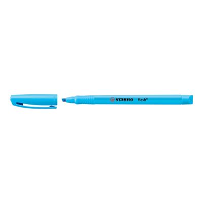 4006381131254-STABILO flash - Surligneur - pour papier fax - bleu fluorescent - encre à l'eau - 1-3.5 m-P_300042864_2-1