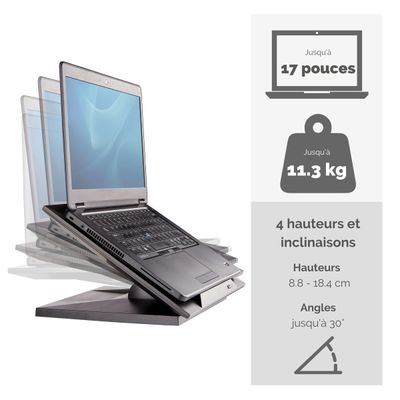 0043859528066-Fellowes Designer Suites - support pour ordinateur portable jusqu'à 17"-P_300043855_4-3