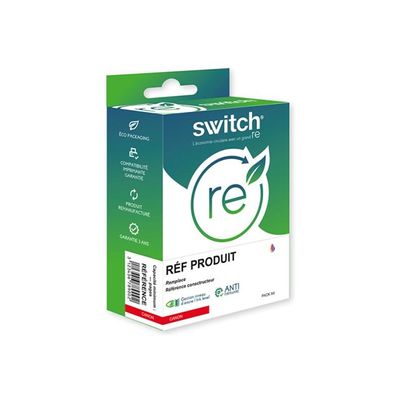 0403000461510-Switch RE - 13.5 ml - XL - couleur (cyan, magenta, jaune) - compatible - boîte de suspension - remanufacturé - cartouche d'encre (alternative pour : Canon 8288B001) - pour Canon PIXMA TR4551, TR4650, TR4651, TS3350, TS3351, -P_300046151_2-0