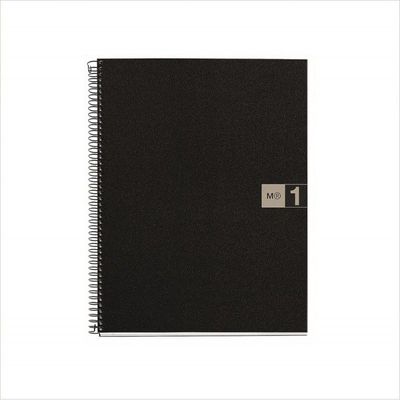8422593026533-THE ORIGINAL NOTEBOOK, couverture souple, A5, quadrillage 5x5 mm, 80 feuilles de 1 couleur, Miquelrius,--0