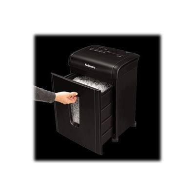 0043859680726-Fellowes Powershred 62MC - destructeur de documents coupe croisée microparticules - 10 feui-Angle droit-4
