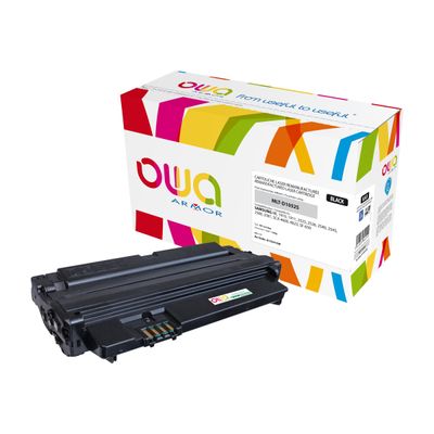 3112539604110-Cartouche laser compatible Samsung MLT-D1052S - noir - Owa K15541OW-Angle gauche-0