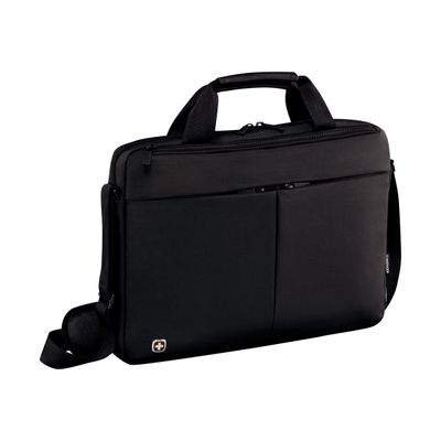 7613329014363-Wenger Format - Sacoche pour ordinateur portable 16" - noir-Angle gauche-1