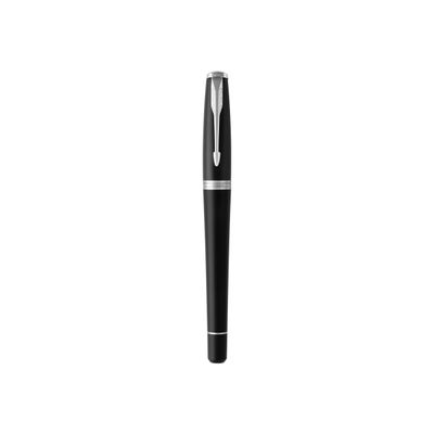3501179316000-Parker Urban - Stylo plume noir mat CT - pointe moyenne-Avant-1