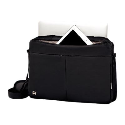 7613329014363-Wenger Format - Sacoche pour ordinateur portable 16" - noir-Angle droit-2
