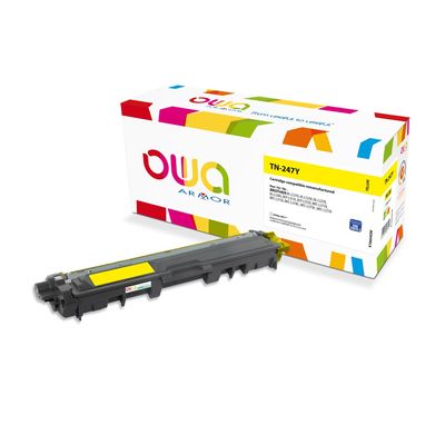 3112539807719-Cartouche laser compatible Brother TN247 - jaune - Owa K18604OW-P_400001218_1-0