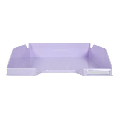 9002493116696-Exacompta Combo Midi Aquarel - Corbeille à courrier - mauve-P_400001530_1-0