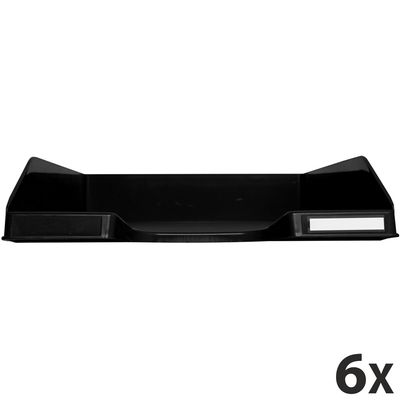 9002493011328-Exacompta COMBO - 6 Corbeilles à courrier noir-P_400001698_1-0