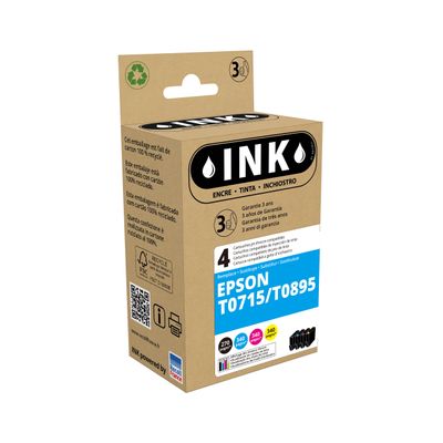 8720282009431-Cartouche compatible Epson T0895 singe /T0715 Guépard - pack de 4 - noir, cyan, magenta, -P_400003095_1-0