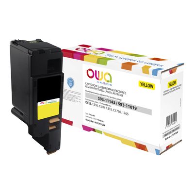 3112539625405-Cartouche laser compatible Dell 59311019 - jaune - Owa K15797OW-P_400003219_1-0