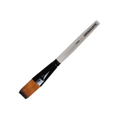 5011386081335-Daler-Rowney Graduate - Pinceau lavis plat - poil synthétique - N°3/4-P_400005095_1-0