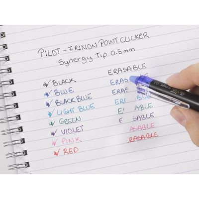 4902505604423-Pilot FriXion Point Clicker - Roller Gel effaçable - 0,5 mm - bleu-P_400005717_3-2
