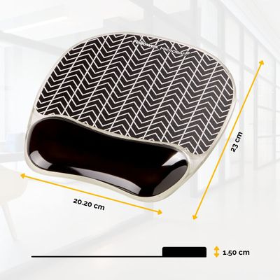 043859740680-Fellowes chevron - Tapis de souris avec repose-poignet - support gel résistant - technolog-P_400006911_4-1