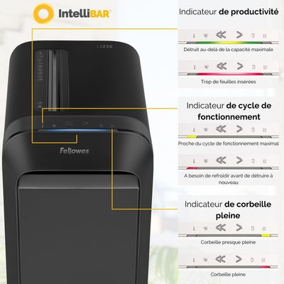 043859763832-Fellowes Powershred LX220 - destructeur de documents coupe croisée mini-cut - 20 feuilles-P_400006918_14-6