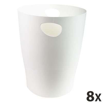 9002493032323-Exacompta Ecobin - 8 Corbeilles à papier - blanc-P_400010112_1-0
