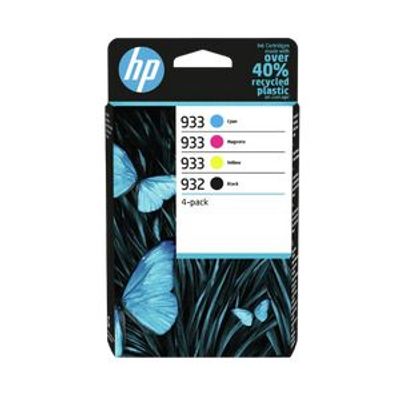 0195122352233-HP 932-933 Pack de 4 - noir et 3 couleurs - cartouche d'encre originale (6ZC71AE)-P_400011311_3-0