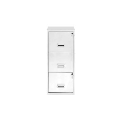 3219090950745-Classeur 3 tiroirs pour dossiers suspendus - 95,7 x 40 x 40 cm - blanc-P_400013276_1-0