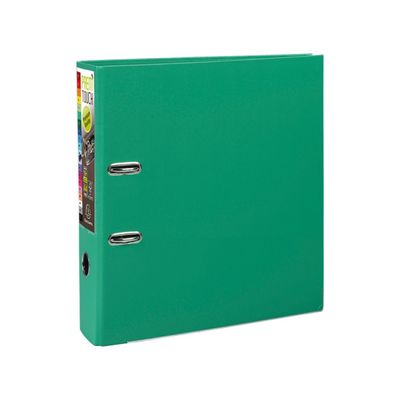 3130632533434-Exacompta Prem'Touch - 10 Classeurs à levier - Dos 80 mm - A4 Maxi - pour 600 feuilles - vert--1
