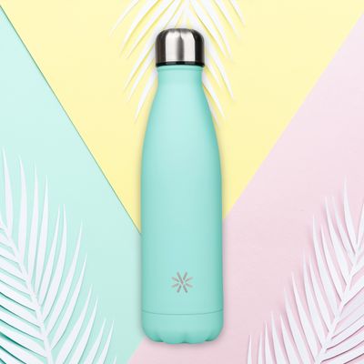 3135250122534-Aqua Pastel - Gourde Bouteille isotherme 500 ml - double paroi - disponible dans différentes couleurs--12