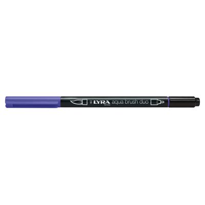 4084900608982-Lyra Aqua Brush Duo - Feutre pinceau double pointe - bleu de Delft--0