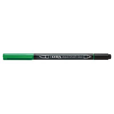 0000006016203-Lyra Aqua Brush Duo - Feutre pinceau double pointe - vert permanent--0