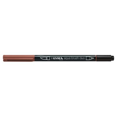 4084900609743-Lyra Aqua Brush Duo - Feutre pinceau double pointe - rouge--0