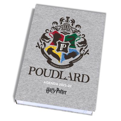 3661507515502-Agenda Harry Potter - 1 jour par page - 12 x 17 cm - 2 décors au choix : Poudlard ou Gryffondor - Kid'--0