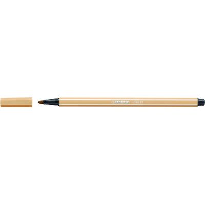4006381333474-STABILO Pen 68 - Feutre pointe moyenne - ocre--0