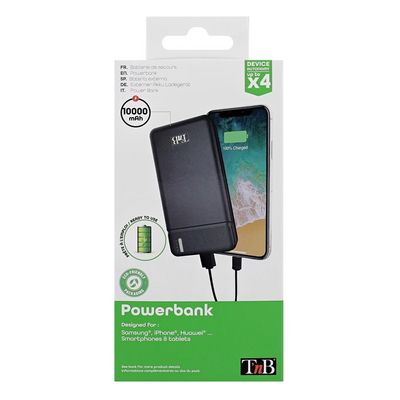 3303170107331-T'nB - powerbank / batterie de secours rechargeable pour smartphone - 10000 mAh--5