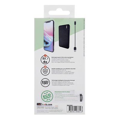 3303170107331-T'nB - powerbank / batterie de secours rechargeable pour smartphone - 10000 mAh--6