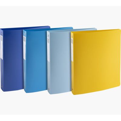 3130630511403-Exacompta BeeBlue - Classeur souple 4 anneaux - Dos 40 mm - A4 maxi - pour 275 feuilles - disponible dans diff--0